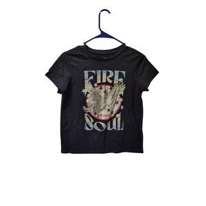 Wound Up Medium Navy Blue Graphic T-Shirt